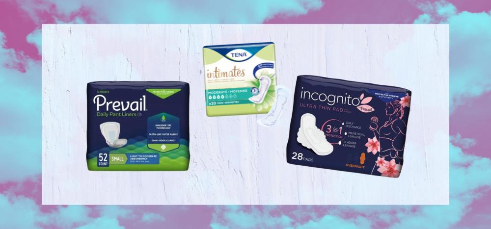 Incontinence products  Light bladder leak protection for adults
