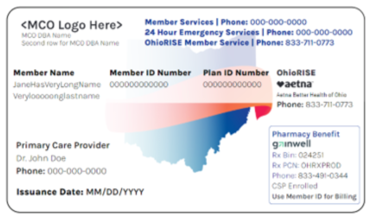 ohio medicaid card
