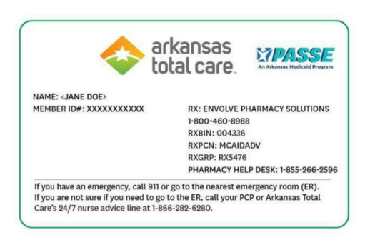 arkansas medicaid card