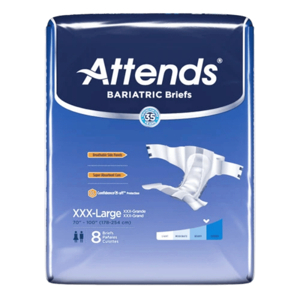 attends bariatric briefs xxxl