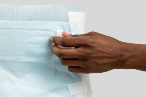 hand opening adult diaper tab