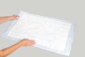 unfolded underpad