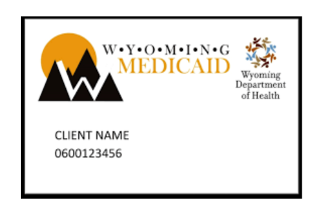 wyoming medicaid card