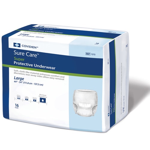 Covidien Sure Care Super Protective Underwear Aeroflow Urology