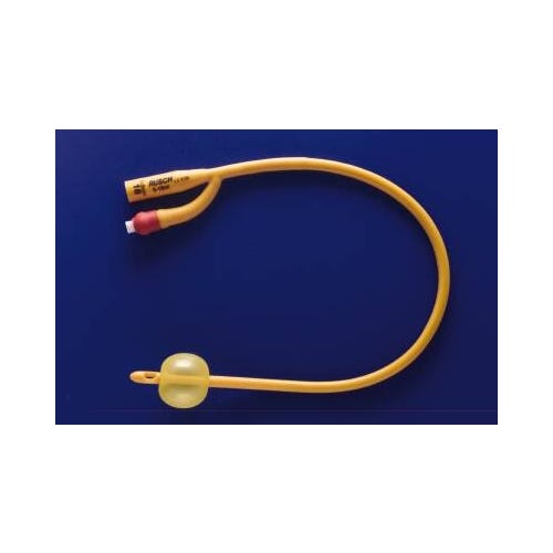 Foley Catheter Rusch Gold® 2-Way Standard Tip 5 cc Balloon 16 Fr.