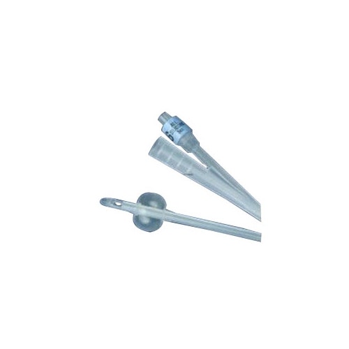 Bard 100% Silicone 2-Way Foley Catheter 22Fr 30cc Balloon Capacity 16