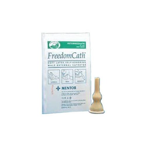 Freedom Cath Latex Self-Adhering Male External Catheter, Intermediate