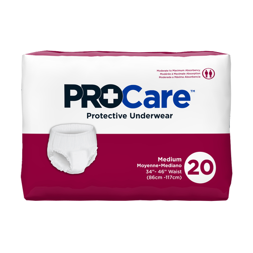 Procare Pull-On Protective Underwear, Medium