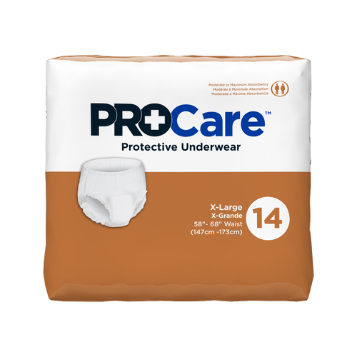 Procare Pull-On Protective Underwear, Extra Large