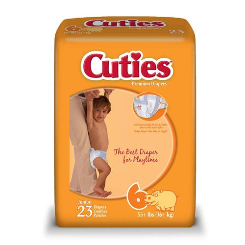 Cuties Diapers Size: 6