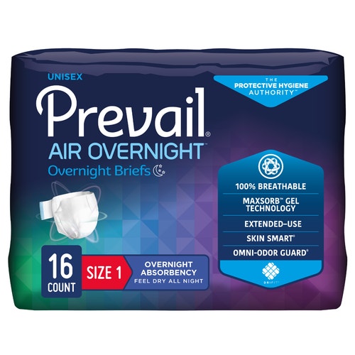 Prevail Air Overnight Briefs - Overnight Absorbency