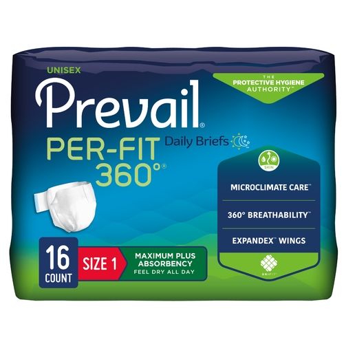 Prevail Per-fit 360 Adult Briefs - Maximum Plus Absorbency
