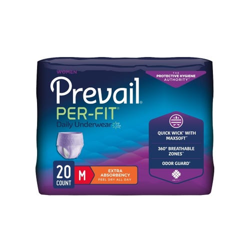 Prevail Per-Fit Protective Pull-On Underwear for Women