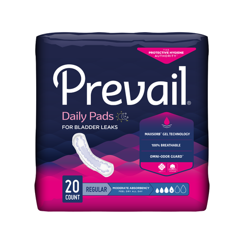Prevail Bladder Control Pad, Moderate