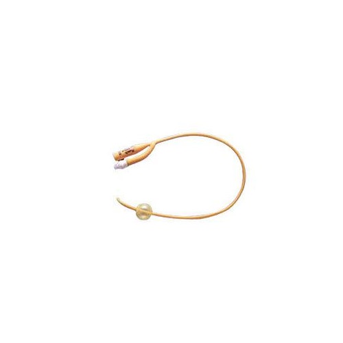 Teleflex Medical Inc pureGold™ Coudé Tip 2-Way Foley Catheter 14Fr 16