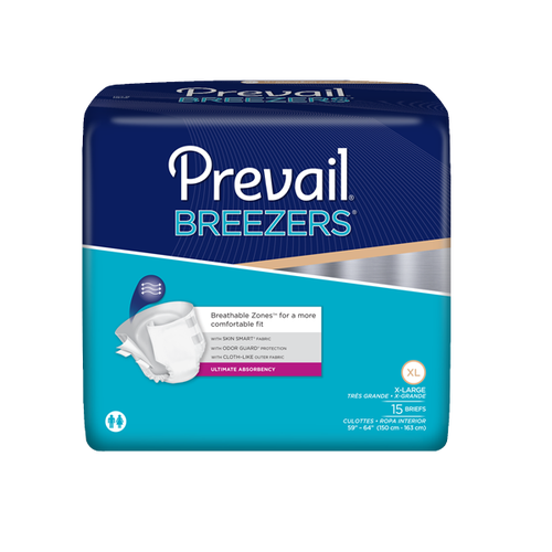Prevail® Breezers™ Adult Brief-Extra Large