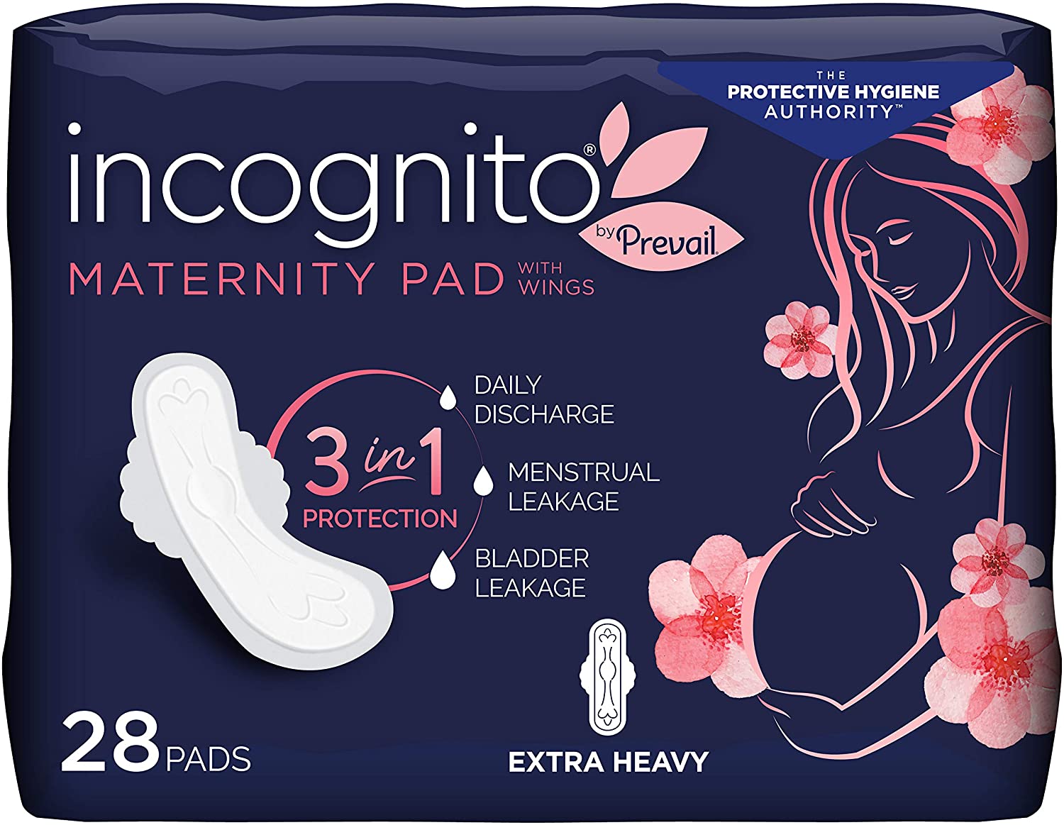 Prevail Incognito 3in1 Ultra Thin Pads