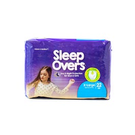 First Quality Sleep Overs Disposable Youth Pants Heavy Absorbency, X-Large