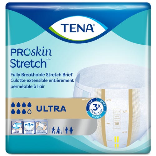 TENA Proskin Stretch Briefs - Ultra Absorbency