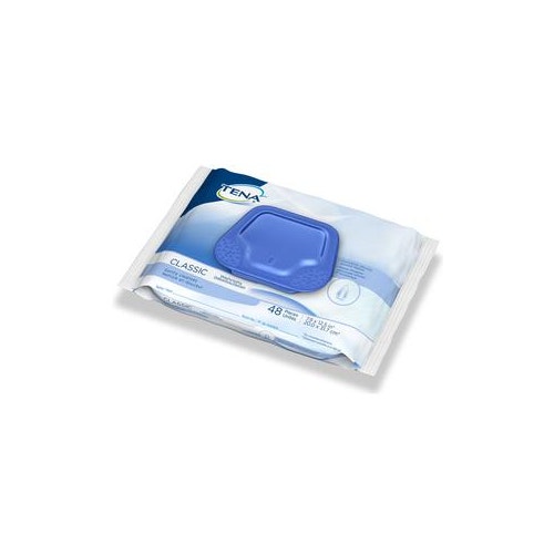 TENA CLASSIC WASHCLOTHS 48 WIPES/PK