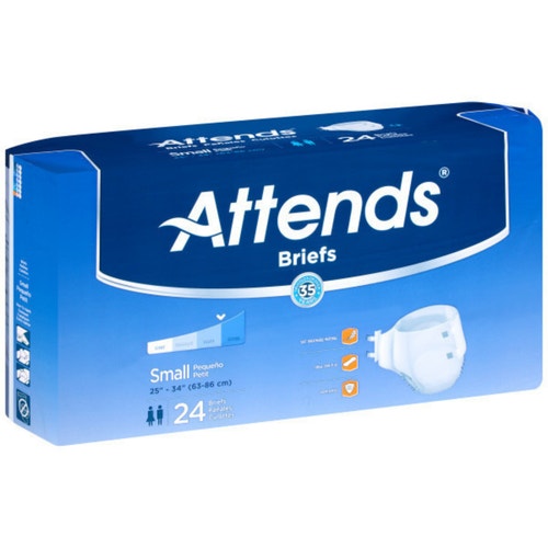 Attends Briefs - Maximum Absorbency - Small
