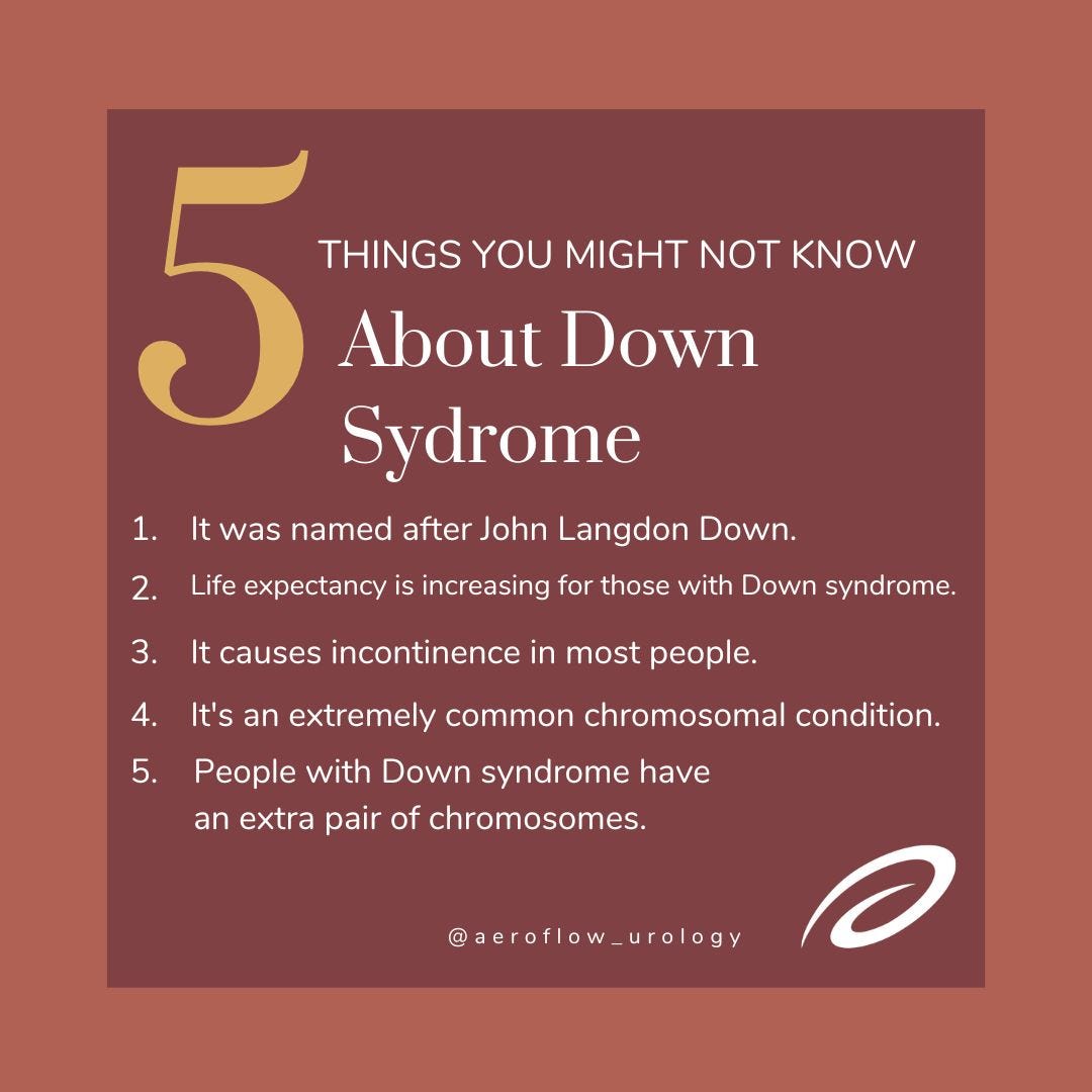 5 things about down syndrome