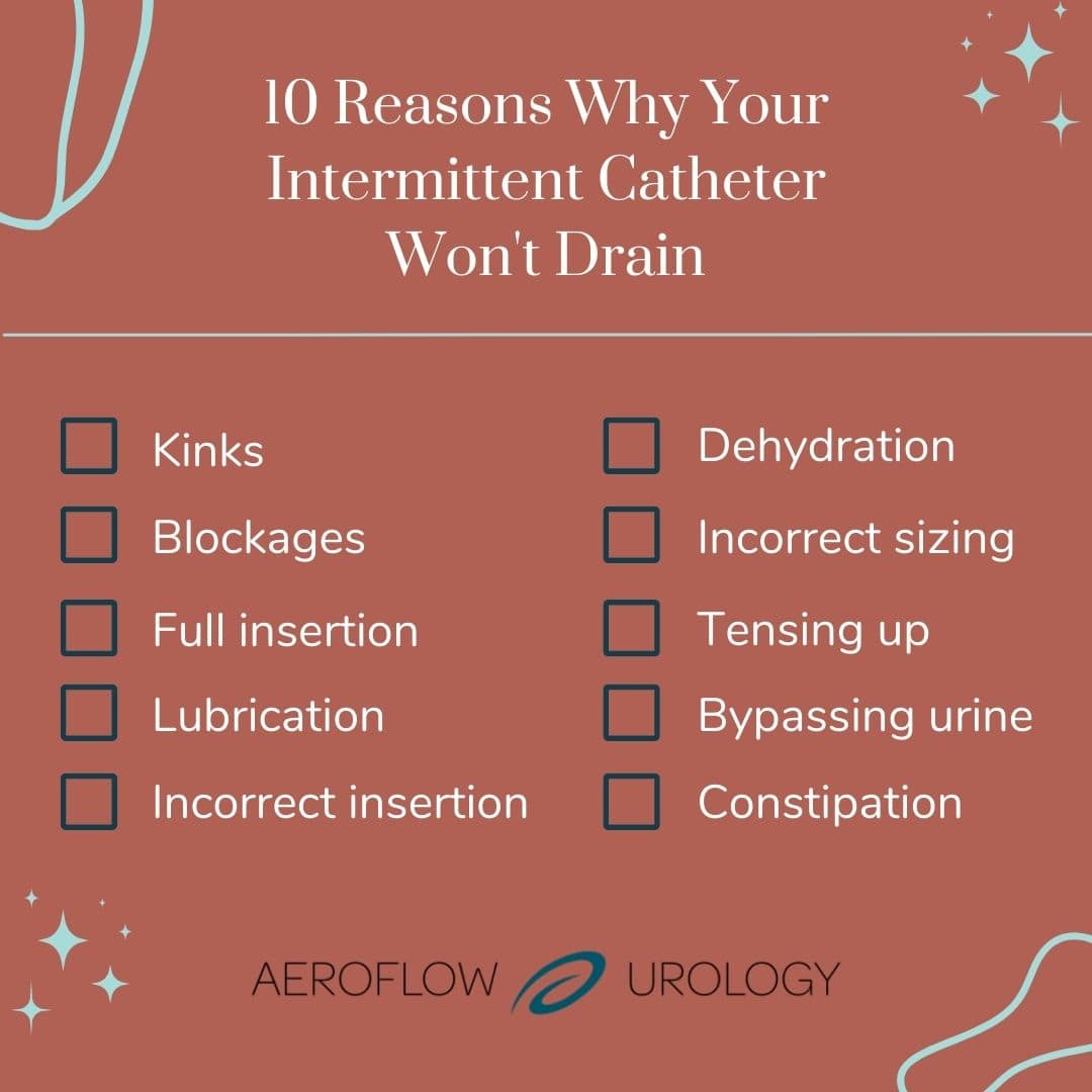 10 reasons your catheter won't drain