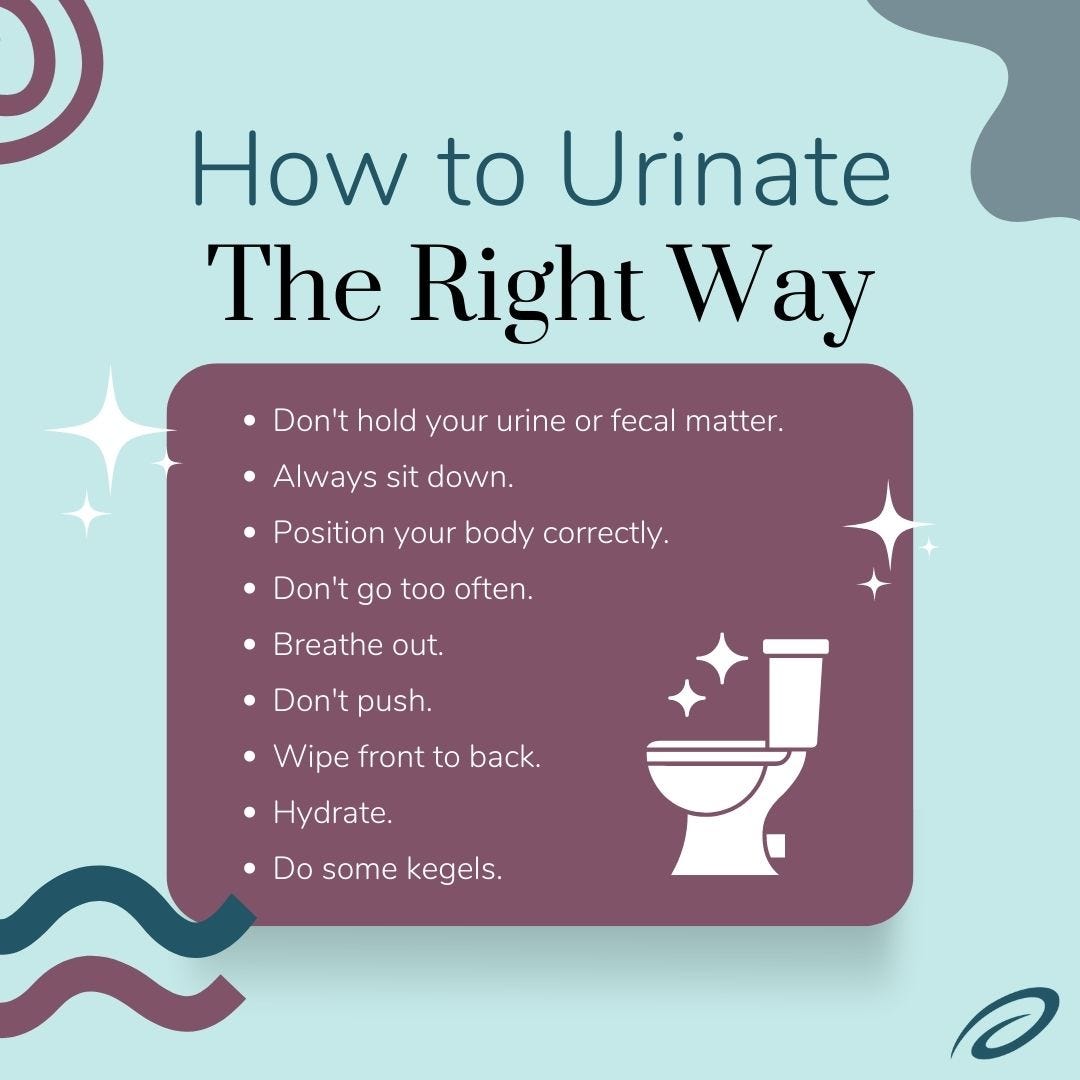 How Do Females Urinate