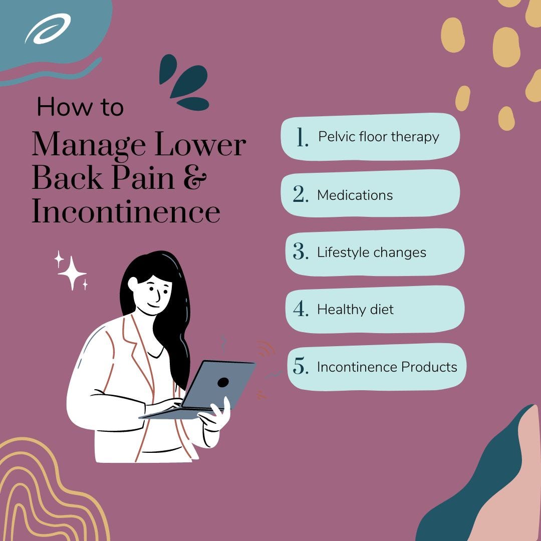 managing lower back pain and incontinence