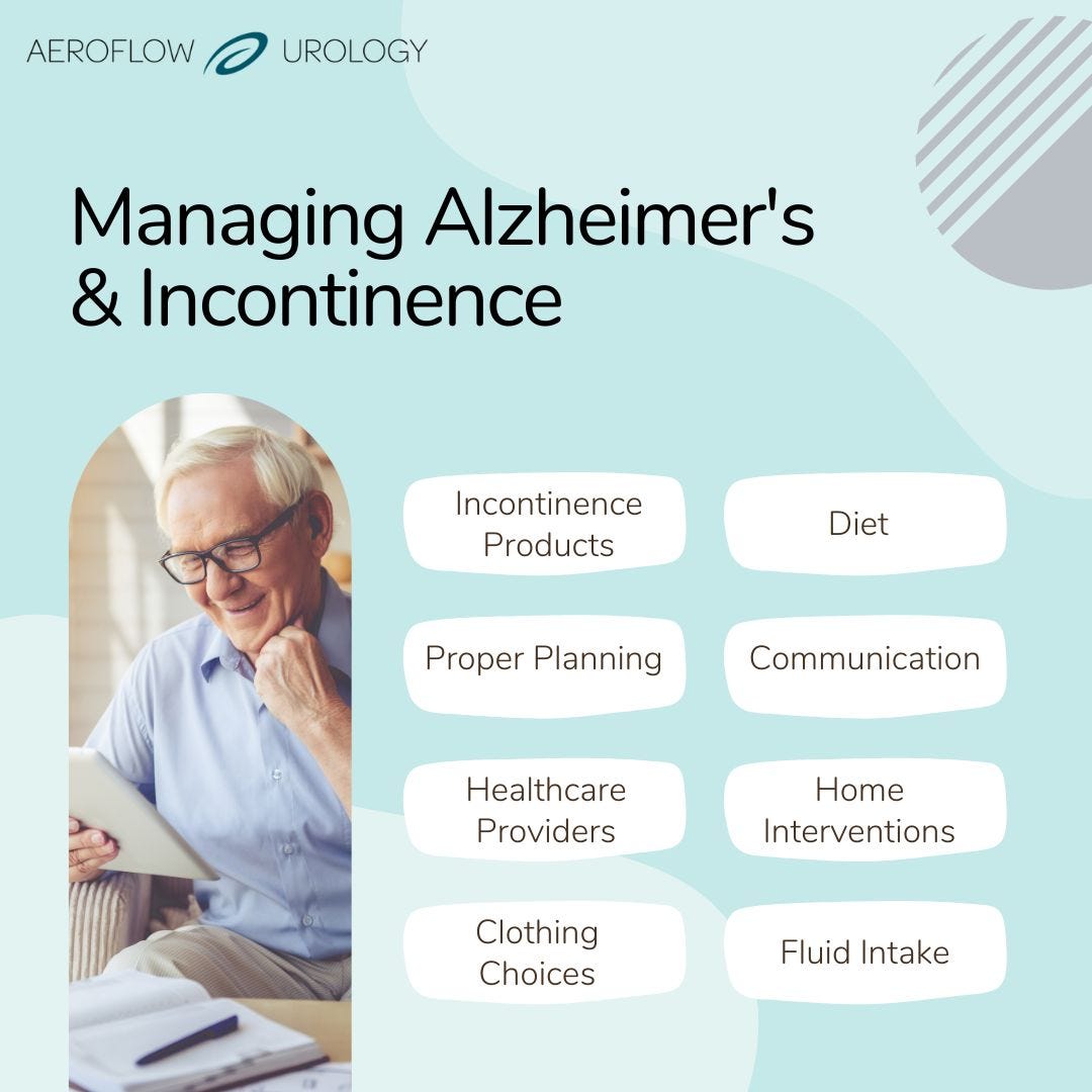 Tips for managing incontinence with alzheimer's disease