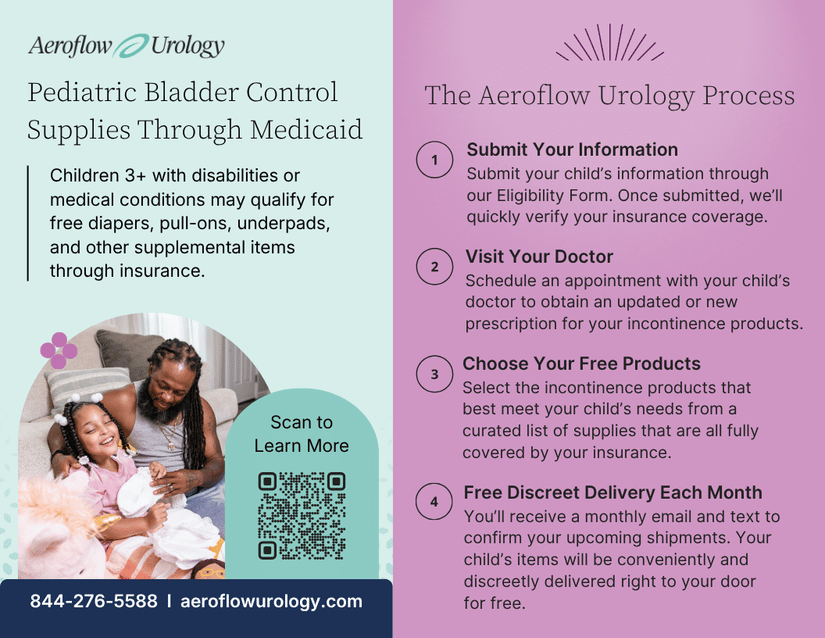 pediatric youth diaper pull-on supplies handout thumbnail