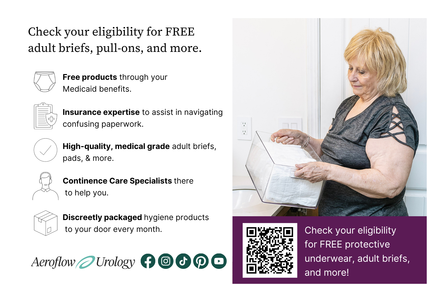 adult incontinence supplies handout thumbnail