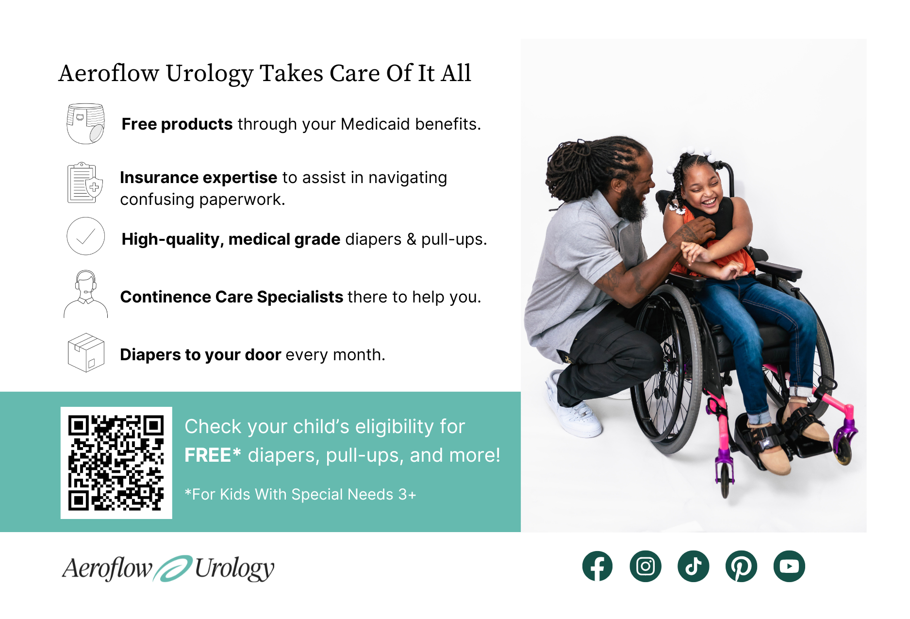 pediatric youth diaper pull-up supplies handout thumbnail