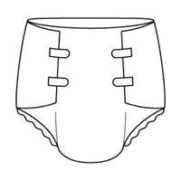 Female adult briefs