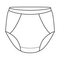 Adult pull-up or protective underwear