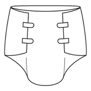 adult diaper icon