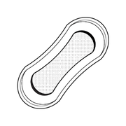 bladder control pad icon