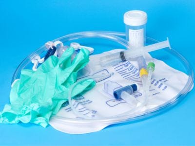 Self-catheterization kit