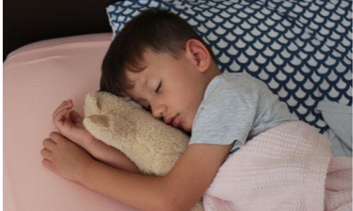 Psychological causes of bedwetting in children asleep