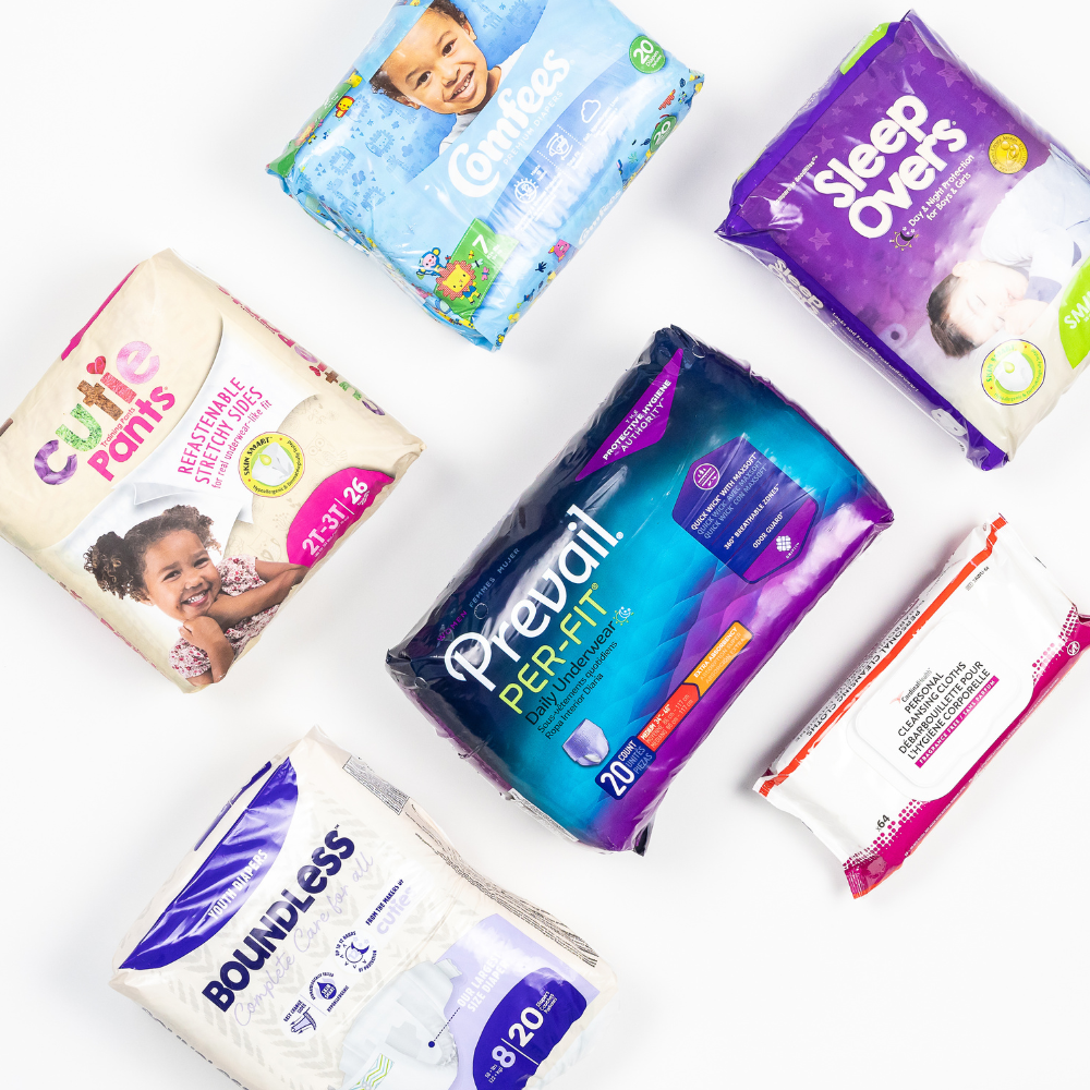 aeroflow diapers and covered products