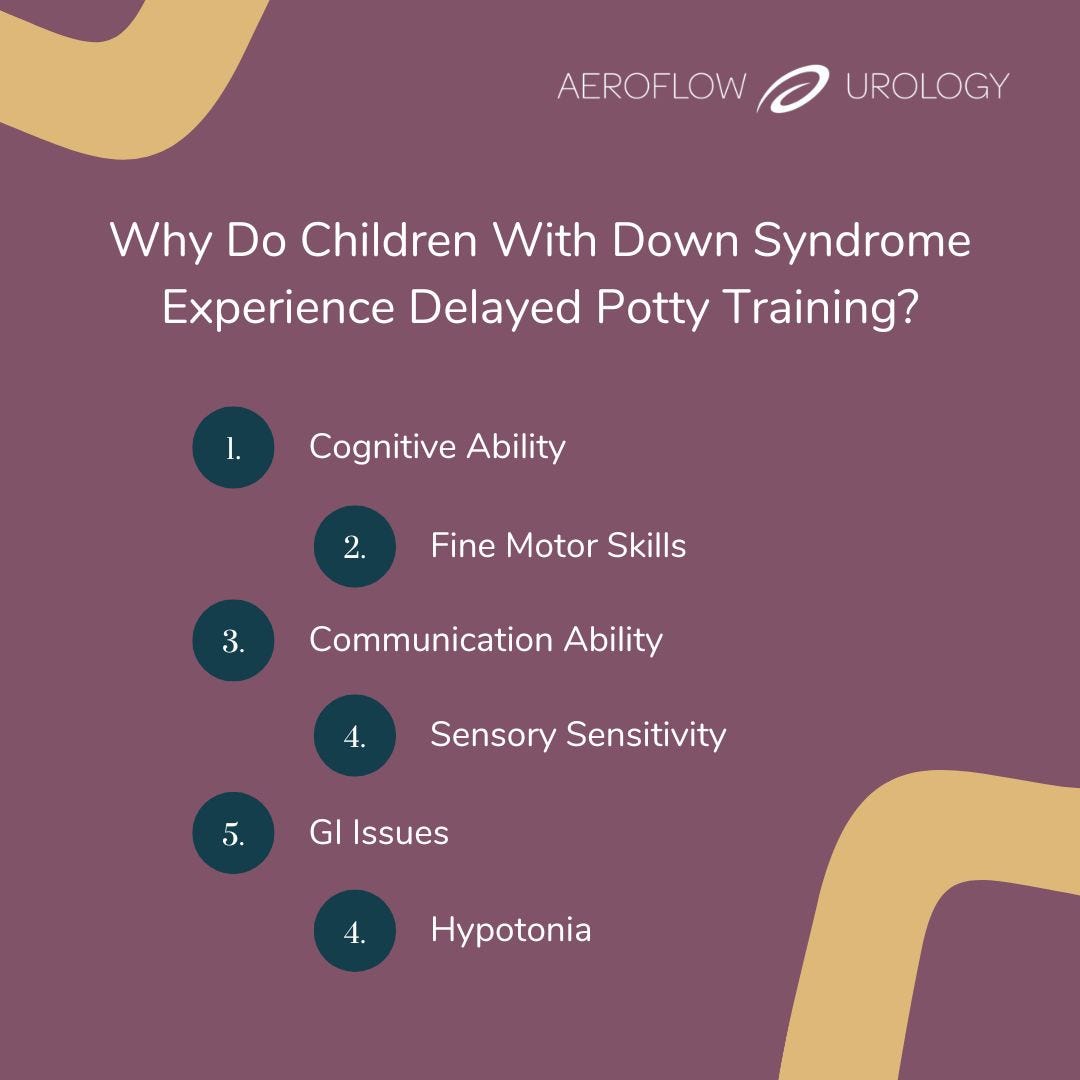 Down Syndrome, Delayed Potty Training, & Incontinence