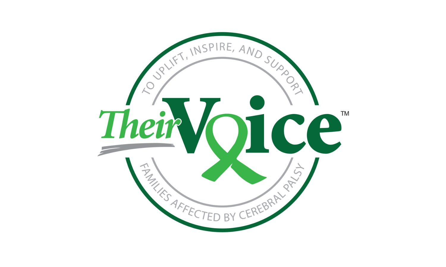 their voice logo