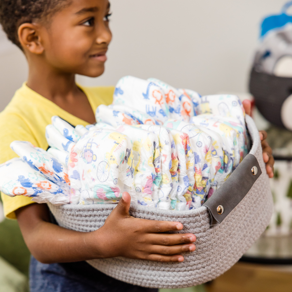 boy with diapers