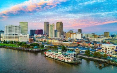 River in Louisiana