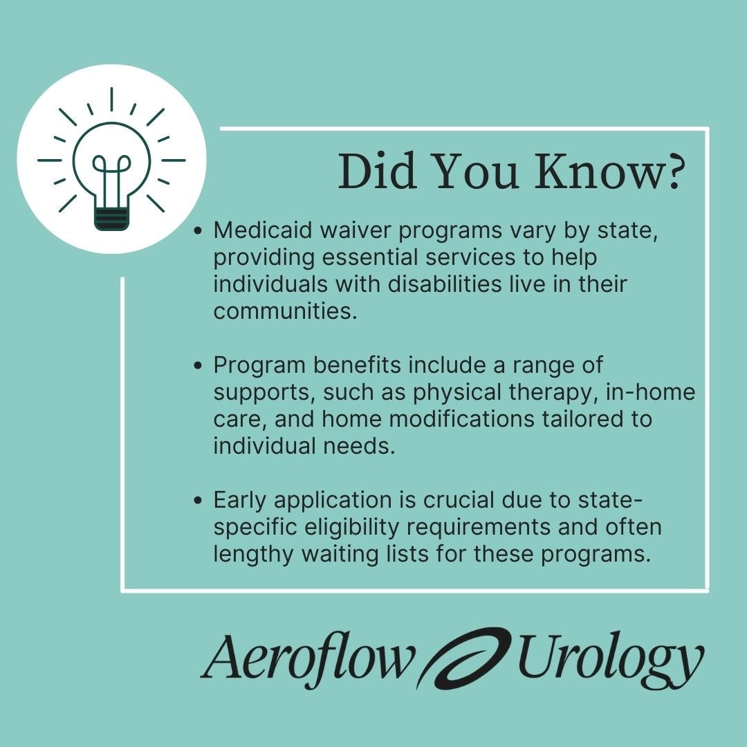 Medicaid Waiver Programs | Aeroflow Urology