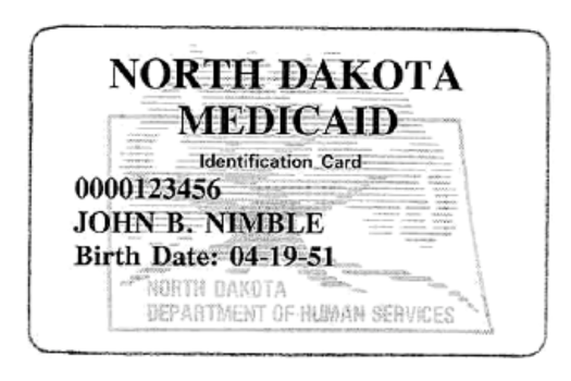 North Dakota medicaid card