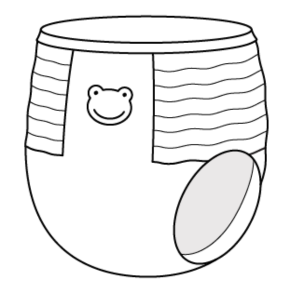 pediatric pull-on illustration
