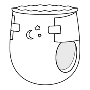 pediatric diaper icon