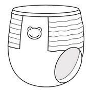pediatric pull up icon