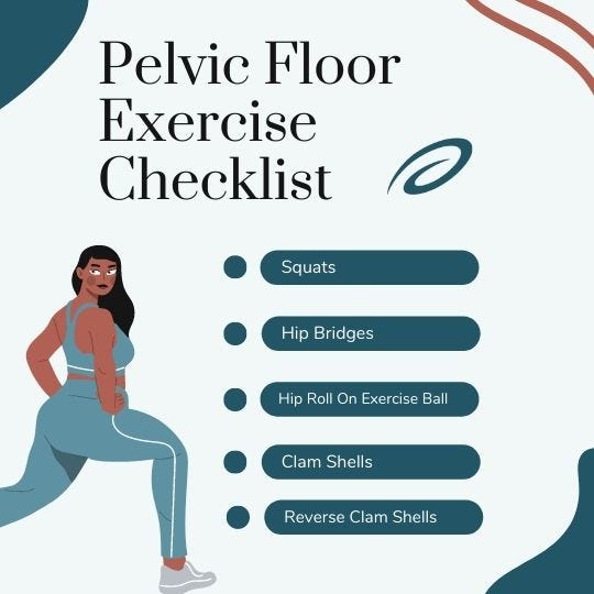 Pelvic floor exercise for women step by step